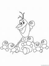 Olaf Coloring4free Frozen Coloring Tv Pages Printable Film Related Posts sketch template
