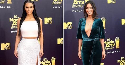 mtv movie and tv awards 2018 celebs sizzle on the red