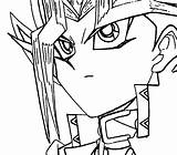 Coloring Gi Oh Yu Yugioh Pages Face Wecoloringpage Clipartmag sketch template