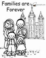 Forever Coloring Family Lds Families Pages Together Lesson Little Nursery Ones Behold Primary Church Printable Activities Cknscratch Lessons Leerlo Visit sketch template