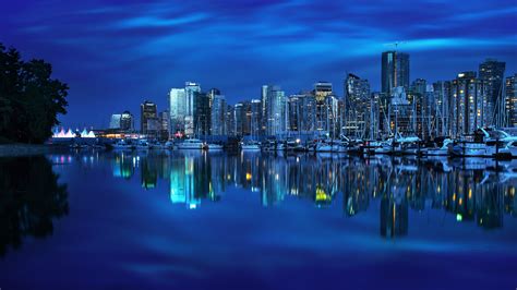 modern day city skyline hd wallpaper vactual  atjessicag