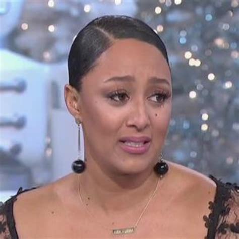tamera mowry s teary return to the real after niece s death e online