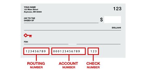 Account And Check Routing Number Keybank