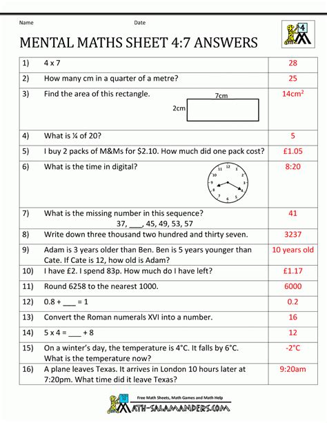 math test printable worksheets lexias blog