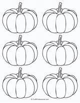 Pumpkins Templates sketch template