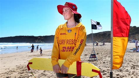 Surf Life Saving Australia Awards Jan Juc Lifeguard Grace Lightfoot
