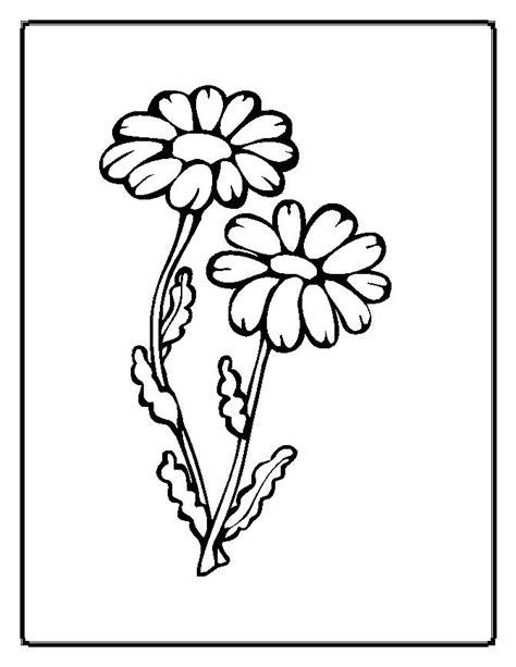 flower coloring pages flower coloring page