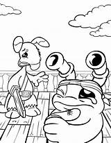 Nick Jr Coloring Pages Colouring Neopets Drawing Library Krawk Island Getdrawings Popular sketch template