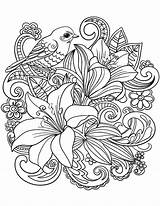 Coloring Pages Flower Flowers Adults Printable Floral Adult Colouring Sheets Kids Choose Board Food Book sketch template