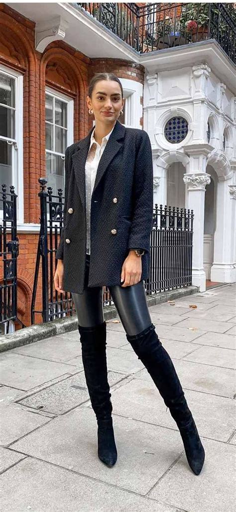 What To Wear With Thigh High Boots Complete Guide Black Knee High