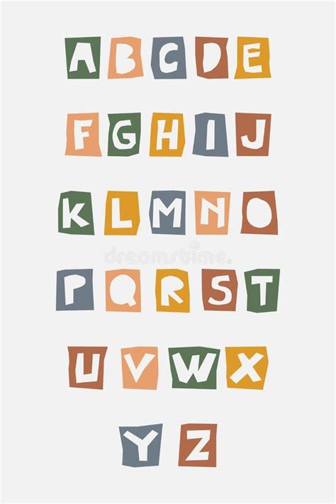 aesthetic lettering alphabet