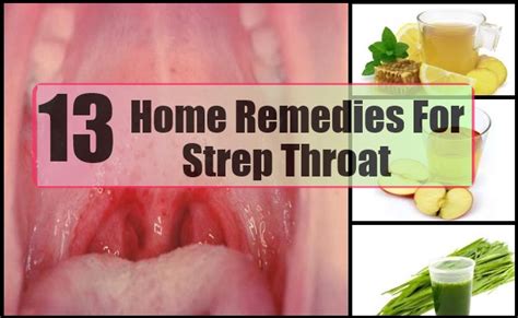 13 Effective Home Remedies For Strep Throat Natural Remedy