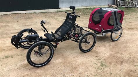 trikexplor  traveling custom electric recumbent quad  wheel ebike buy electric bike
