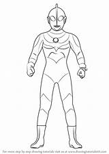 Ultraman Drawing Draw Step Coloring Pages Zero Drawings Learn Teen Cartoon Girls Christmas Monsters Search Tutorials Getdrawings Paintingvalley Drawingtutorials101 sketch template