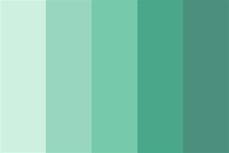 seafoam green color palette