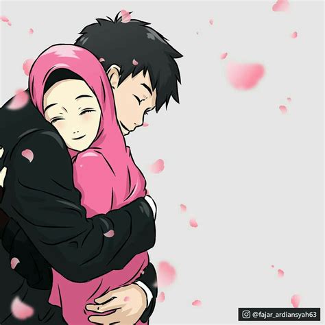 halal couple muslim anime in 2019 niedliche hintergrundbilder hintergrundbilder zeichnungen
