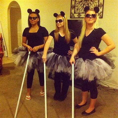 three blind mice ghouls gone wild 50 creative girlfriend group costumes popsugar love and sex