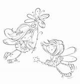 Coloring Fairy Fedotova Fairies Digi Penny Designlooter sketch template