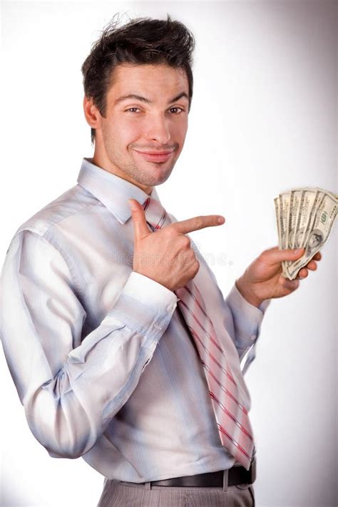 man holding money stock photo image  currency banking