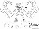 Splatoon Callie Pages Coloring Splatoon2 Deviantart Chibi Printable Caille Template Print Kids sketch template