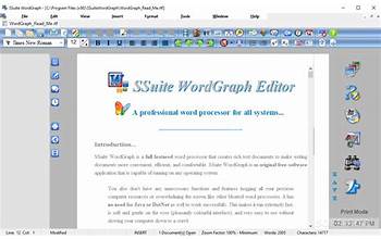 SSuite WordGraph Editor screenshot #4