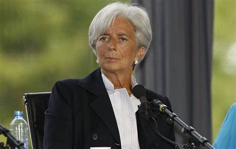 Christine Lagarde Head Of The International Monetary Fund