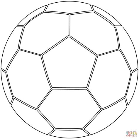 disegno  pallone da calcio da colorare disegni da colorare