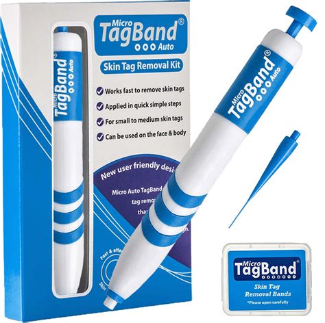 micro tagband refill band pack for skin tag remover device