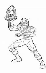 Power Coloring Pages Rangers Ranger Printable Kids sketch template