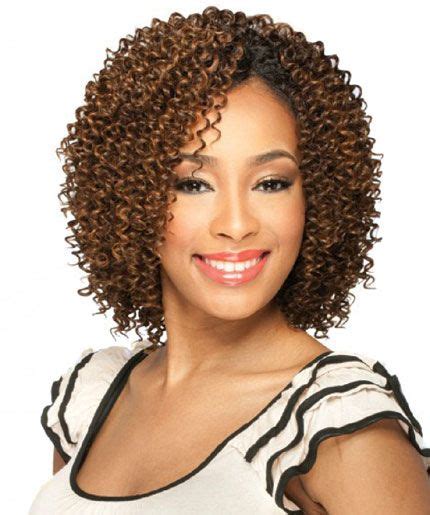 loose curly sew in weave protective style curly hair styles