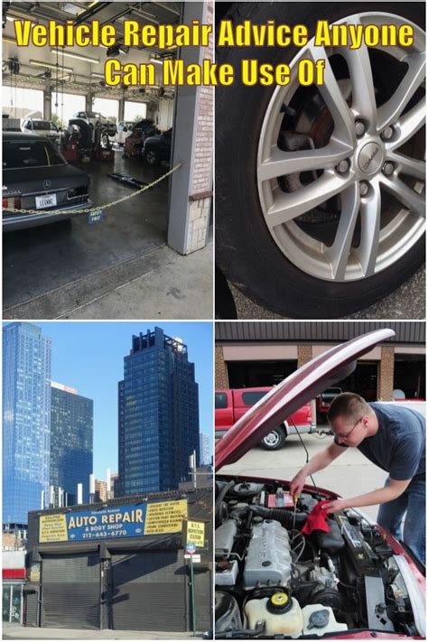 vehicle repairing advice    auto repair repair vehicles