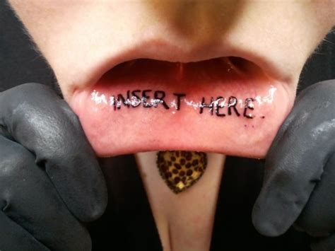surprisingly shocking  lip tattoo designs entertainmentmesh