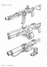 Armas Tugodoomer Drawing Weapon Gundam Ammunition Handgun Steampunk Firearms Pistolet Fogo Arme Arsenal Fuzil Facas Táticas Sniper Fallout Armes sketch template