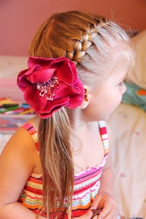 simple  easy girl toddler hairstyle