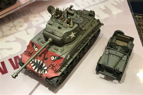 tamiya  medium tank mae sherman easy  korean  model kit