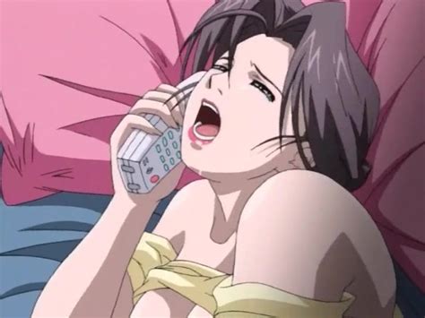 horny anime girl double dildo sex hentai porn