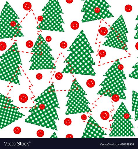 christmas template wrapping paper  patchwork vector image