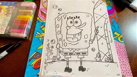 drawing spongebob youtube