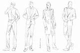 Croquis Menswear Visit Sketches sketch template