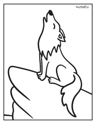 wolf coloring pages  printable sheets easy peasy  fun