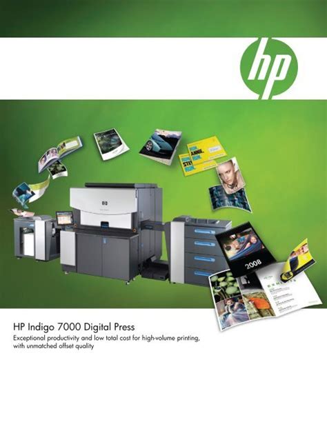 hp indigo  digital press