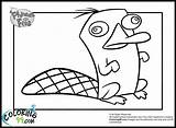 Perry Ferb Phineas Platypus sketch template