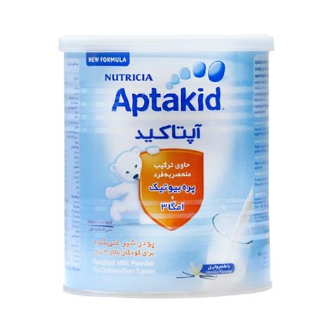 مشخصات، قیمت و خرید آنلاین شیر خشک آپتاکید نوتریشیا 400 گرم داروخانه