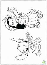 Stitch Coloring Lilo Angel Pages Disney Color Ohana Stich Drawing Tattoo Dinokids Printable Sheets Hammock Kids Hawaiian Coloriage Colouring Et sketch template