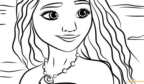 disney moana  coloring page  coloring pages