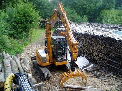jsforestry excavator log loader