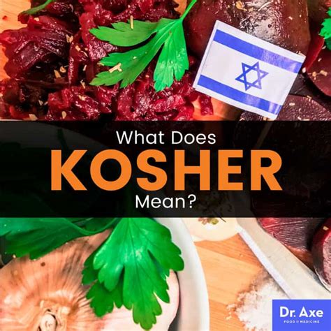 kosher diet guidelines  foods  benefits dr axe