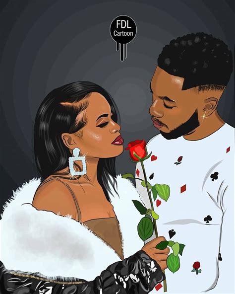 black couples art on instagram “by fdl cartoon 🖌 🔥🔥🔥😍😍😍 follow