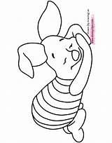 Piglet Coloring Pages Disneyclips Napping Funstuff sketch template