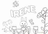 Irene Cliccate Stampare sketch template